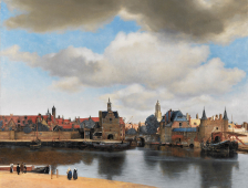 Johannes Vermeer, vue de Delft